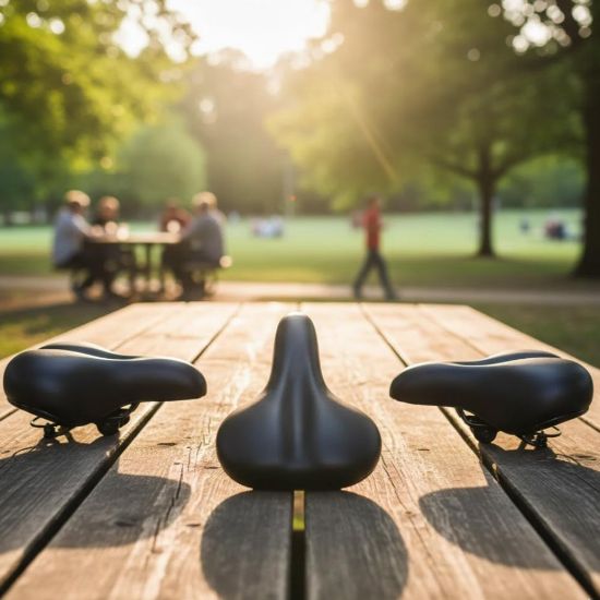 صورة مقعد دراجة مريح يناسب مختلف أنواع الدراجات